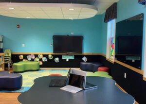Merit School of Leeland Station youth zone before and after school program area