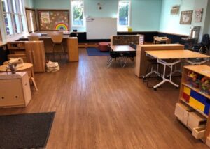 Merit School of Old Town Manassas youth zone before and after school program room