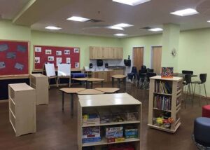 Merit School of Quantico Corporate Center youth zone before and after school program room