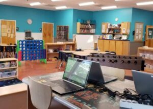Merit School of Stafford Lakes youth zone before and after school program area